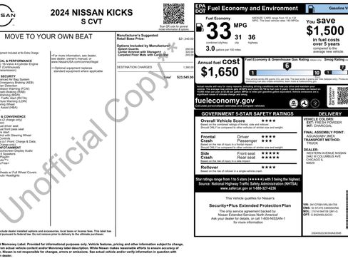 Used 2024 Nissan Kicks S image 4