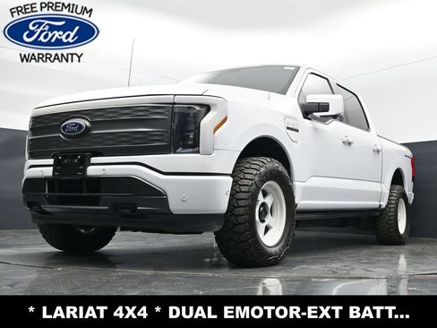 Used 2023 Ford F150 Lightning Lariat w/ Equipment Group 511A High AWD/4WD image 23