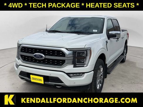 Certified 2021 Ford F150 Platinum w/ Max Trailer Tow Package AWD/4WD image 1