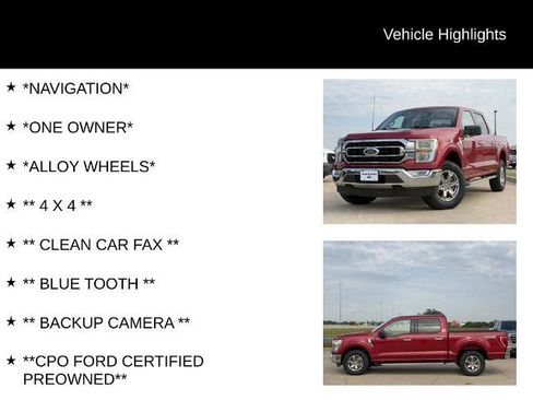 Certified 2022 Ford F150 XLT w/ Equipment Group 301A Mid AWD/4WD image 4
