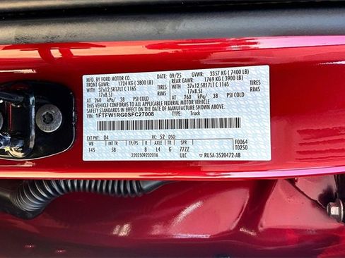 New 2025 Ford F150 Raptor image 13