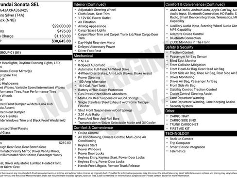 Used 2024 Hyundai Sonata SEL image 17