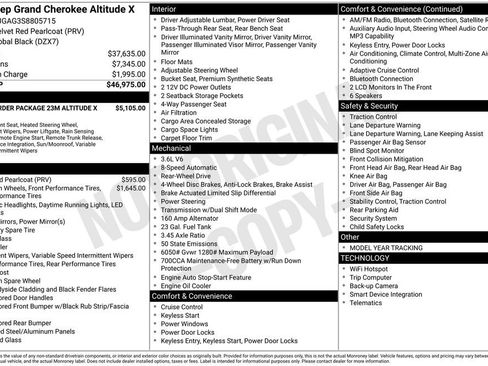Used 2025 Jeep Grand Cherokee Altitude RWD image 37