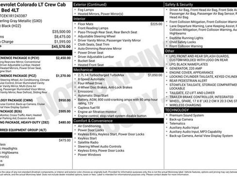Used 2024 Chevrolet Colorado LT w/ LT Convenience Package II AWD/4WD image 32