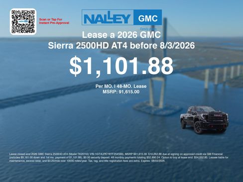 New 2026 GMC Sierra 2500 AT4 w/ AT4 Premium Plus Package AWD/4WD image 3
