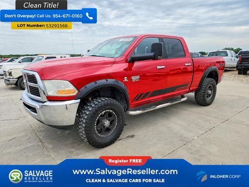 Used 2012 RAM 2500 SLT w/ Cold Weather Group AWD/4WD image 1