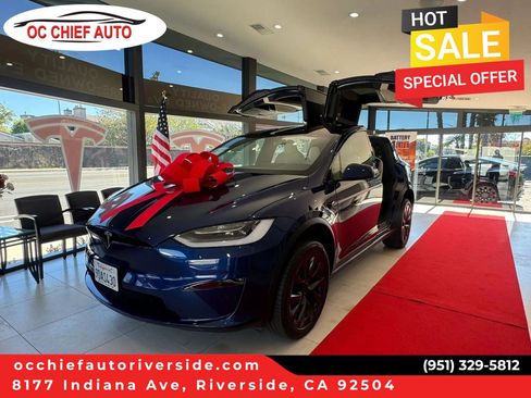 Used 2022 Tesla Model X AWD/4WD image 1