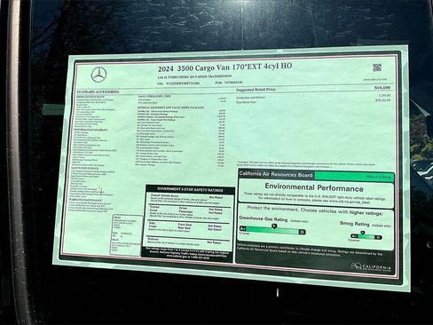 New 2024 Mercedes-Benz Sprinter 3500 image 13