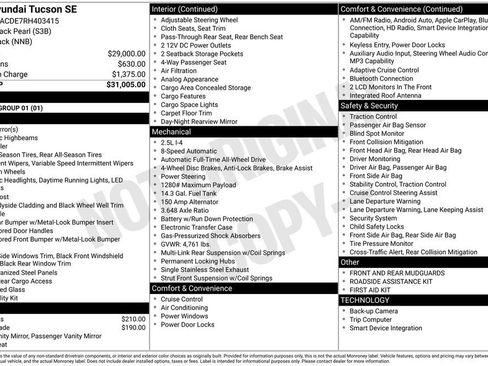 Certified 2024 Hyundai Tucson SE image 24