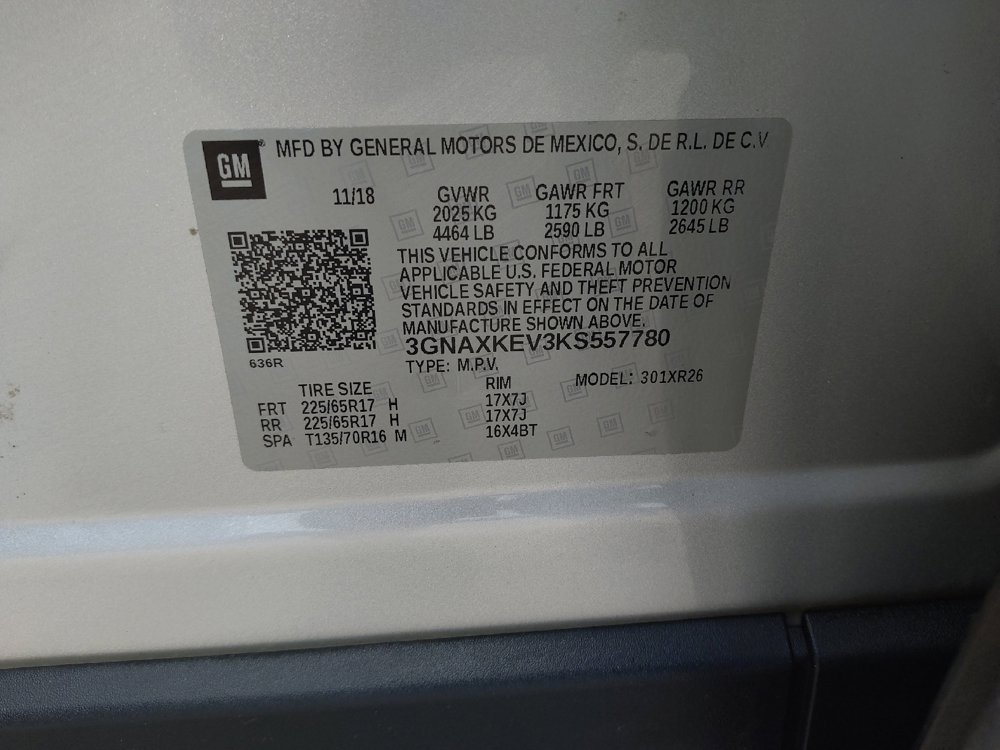 Used 2019 Chevrolet Equinox LT FWD image 33