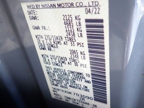 Used 2022 Nissan Rogue SL w/ SL Premium Package image 21