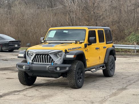 Used 2021 Jeep Wrangler Unlimited Rubicon 4xe w/ Cold Weather Group image 3
