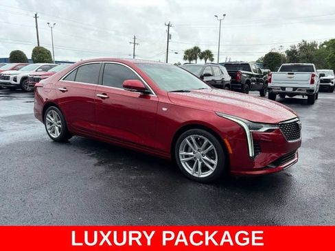 Used 2023 Cadillac CT4 Luxury w/ Sun And Sound Package RWD image 1