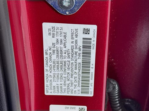 New 2026 Honda CR-V LX image 30