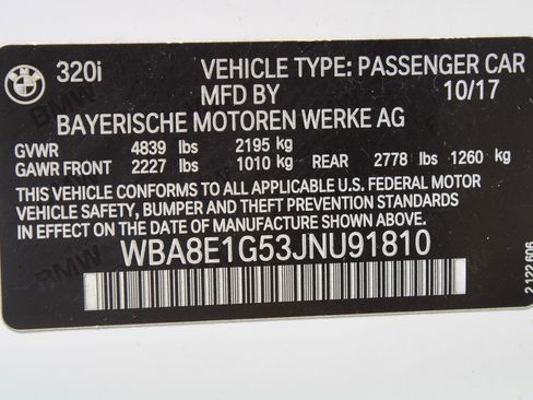 Used 2018 BMW 320i Sedan RWD image 31
