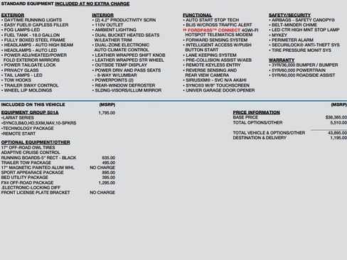 Used 2019 Ford Ranger Lariat w/ Equipment Group 501A Mid image 2