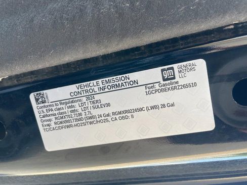 Used 2024 Chevrolet Silverado 1500 Custom w/ Turbomax Blackout Package image 12