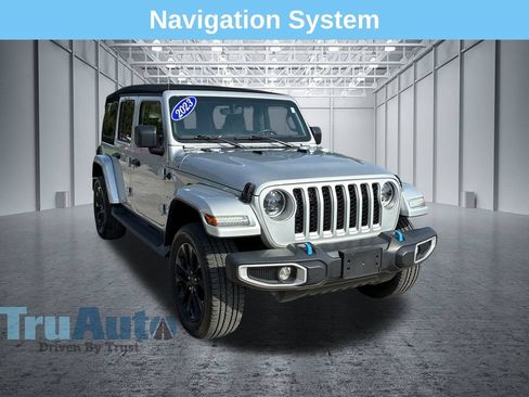 Used 2023 Jeep Wrangler Unlimited Sahara w/ Cold Weather Group AWD/4WD image 1