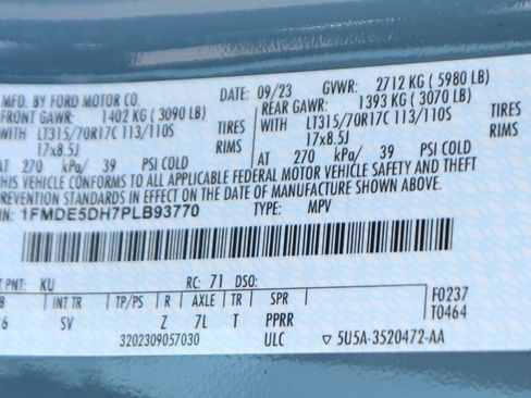 Used 2023 Ford Bronco Big Bend w/ Sasquatch Package AWD/4WD image 51