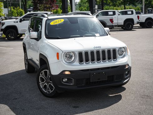 Used 2018 Jeep Renegade Limited w/ UConnect 8.4 Nav Group AWD/4WD image 2