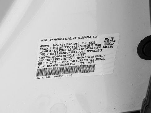 Used 2020 Honda Pilot EX-L image 59