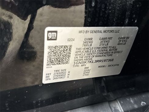 Certified 2024 Chevrolet Tahoe High Country w/ Max Trailering Package image 34