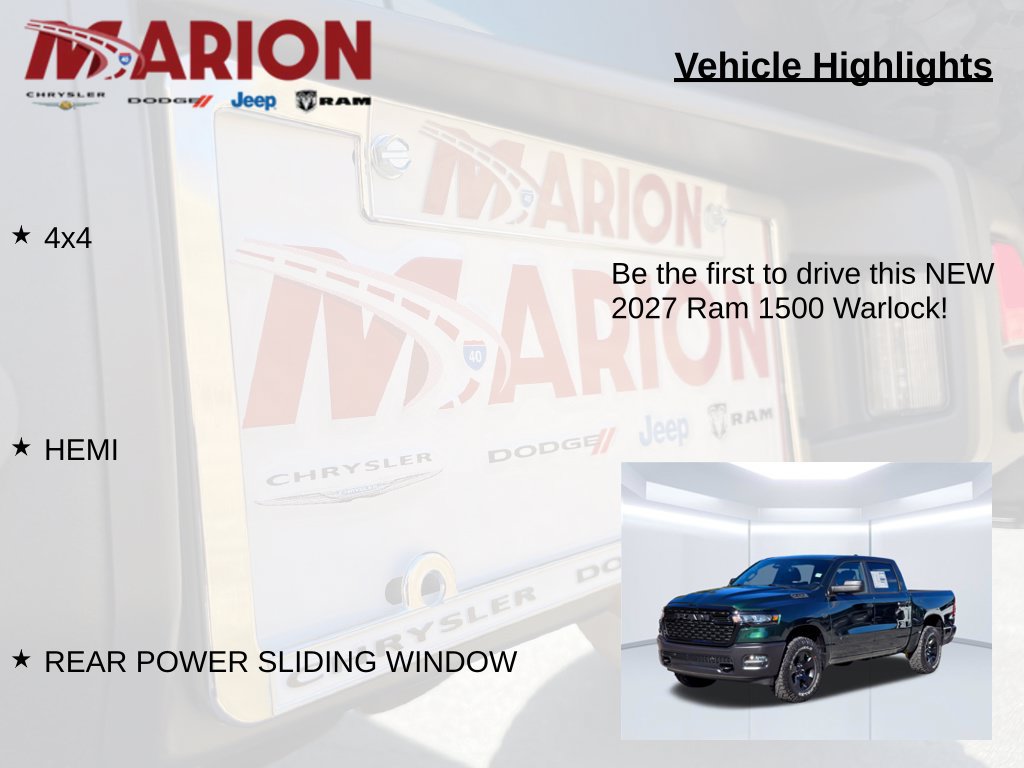 New 2027 RAM 1500 Warlock AWD/4WD image 5