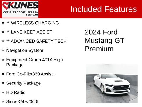Used 2024 Ford Mustang GT Premium image 4