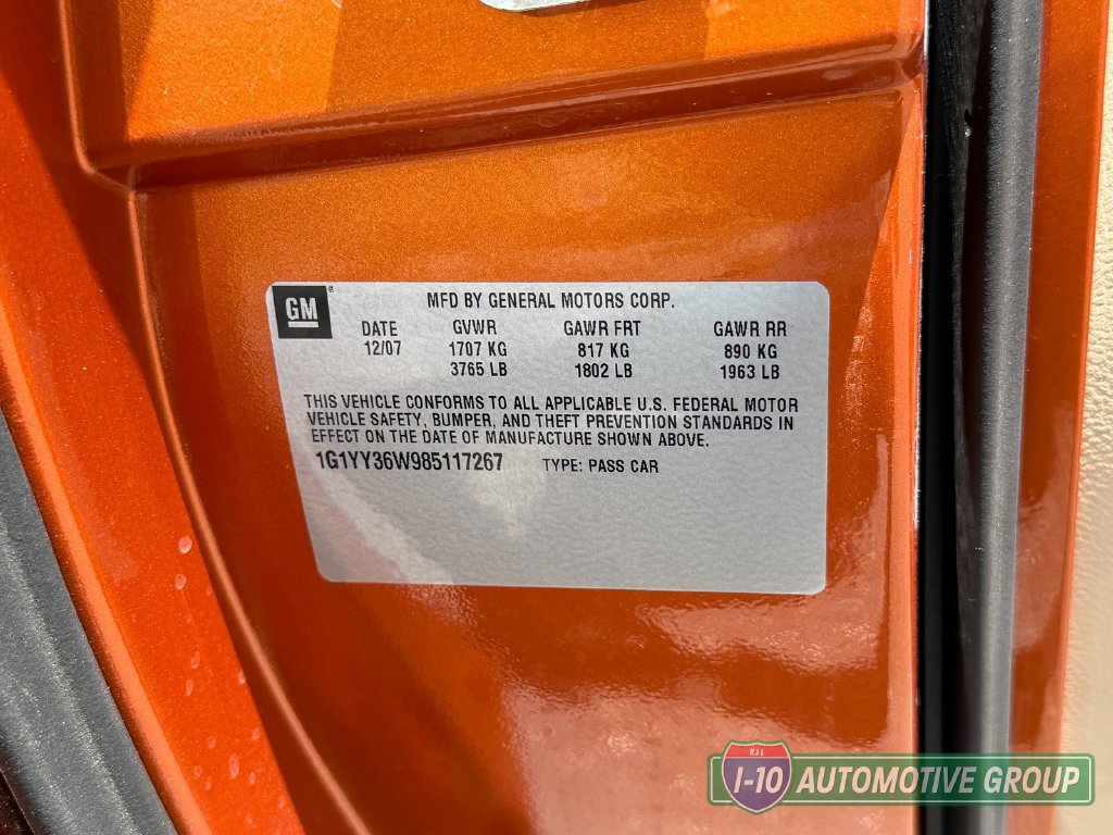 Used 2008 Chevrolet Corvette Convertible w/ Preferred Equipment Group RWD image 32