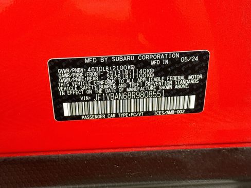 Used 2024 Subaru WRX Limited AWD/4WD image 32