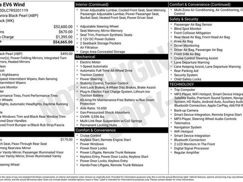 Certified 2024 Kia EV6 Wind AWD/4WD image 10
