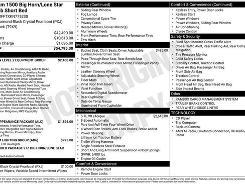 Used 2019 RAM 1500 Big Horn AWD/4WD image 4