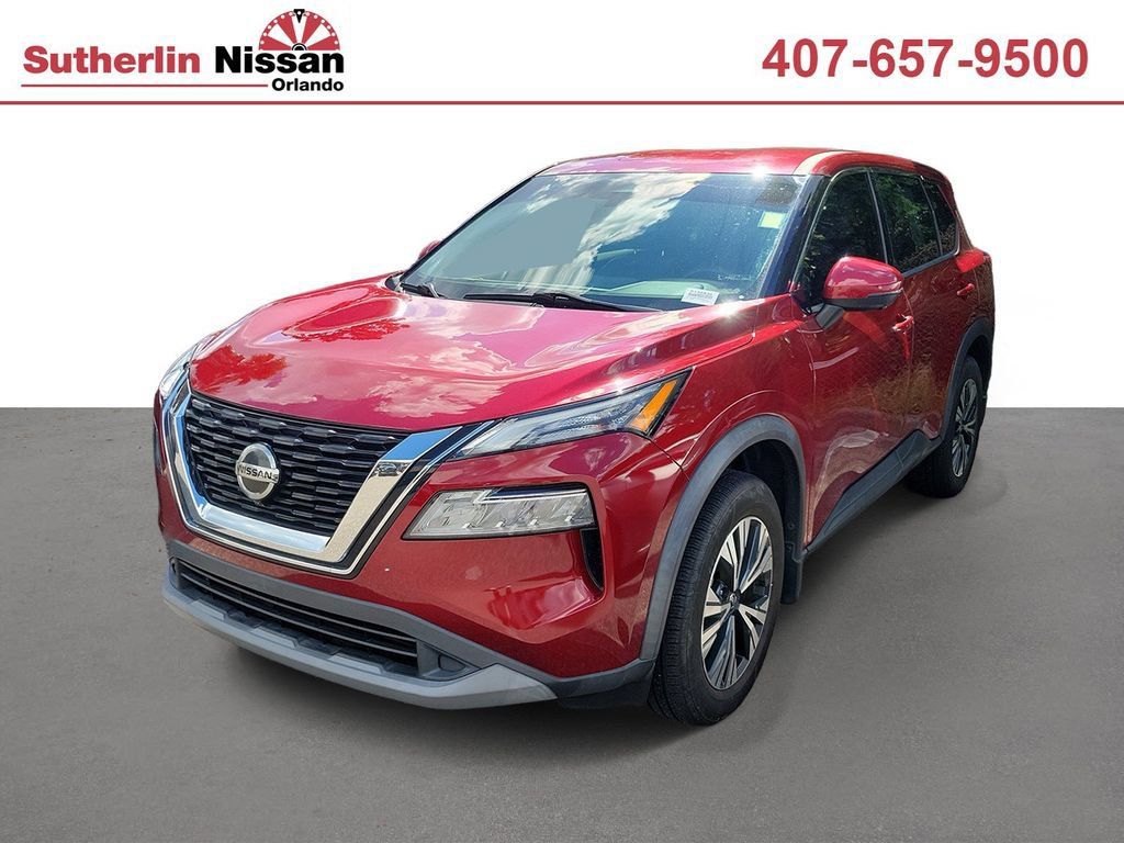 Used 2021 Nissan Rogue SV FWD image 1