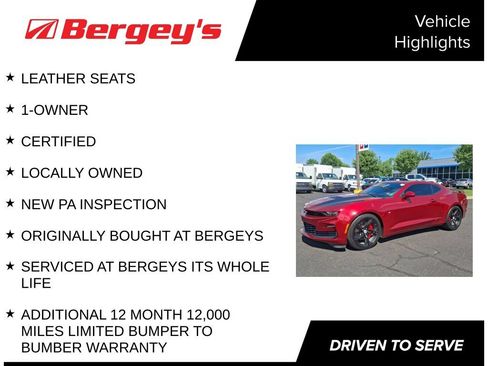 Used 2022 Chevrolet Camaro SS RWD image 4