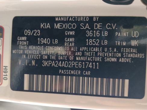 Used 2023 Kia Rio S w/ Technology Package FWD image 33
