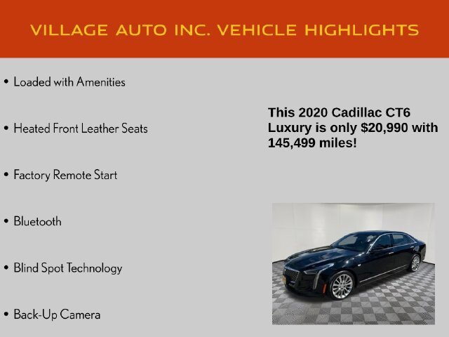 Used 2020 Cadillac CT6 Luxury AWD/4WD image 14