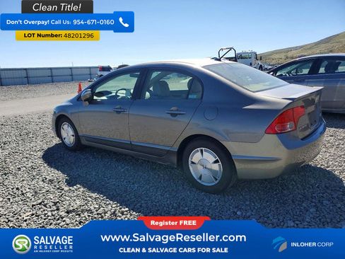 Used 2007 Honda Civic Hybrid Sedan image 3
