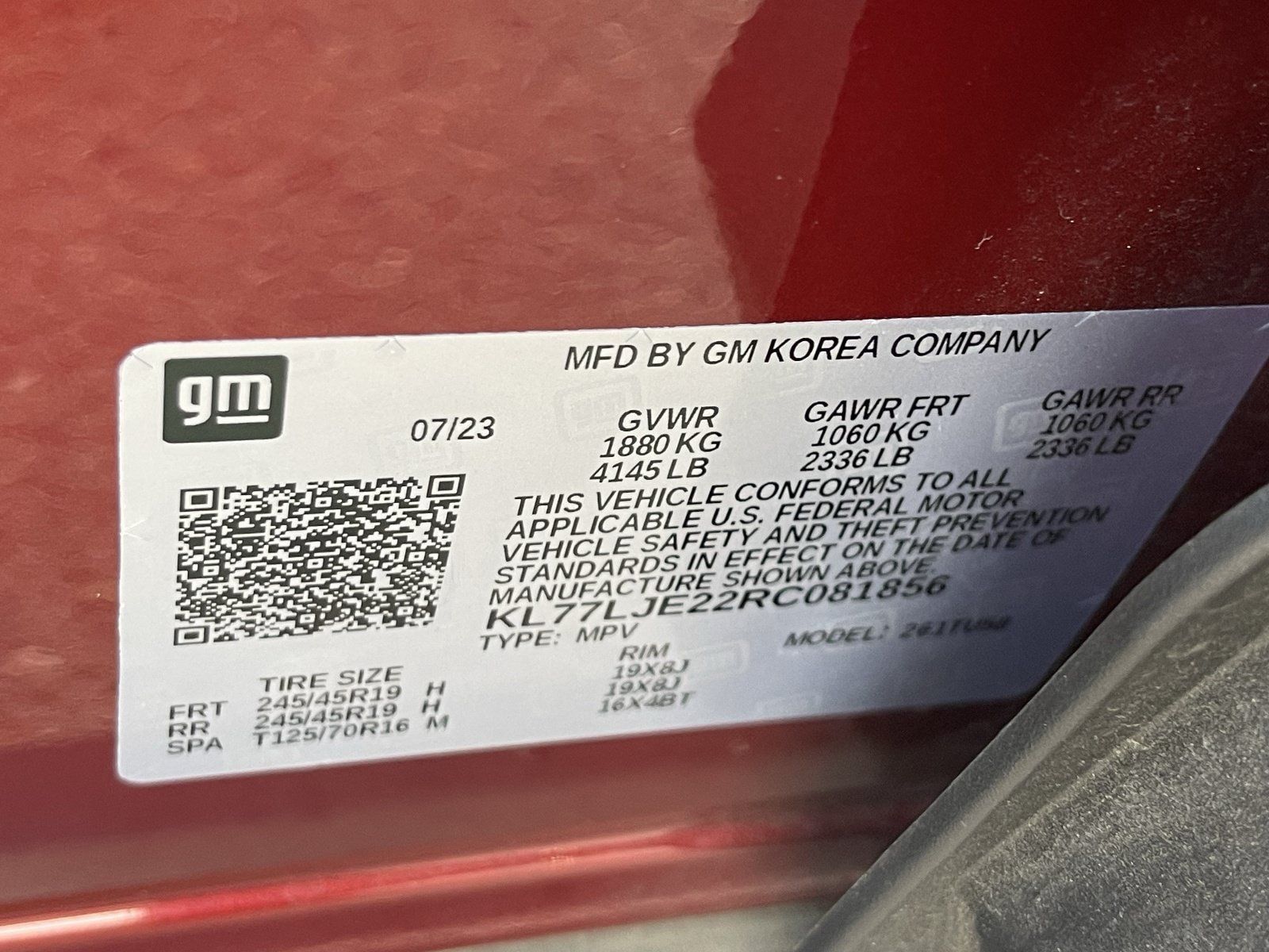 Used 2024 Chevrolet Trax RS w/ Driver Confidence Package FWD image 34