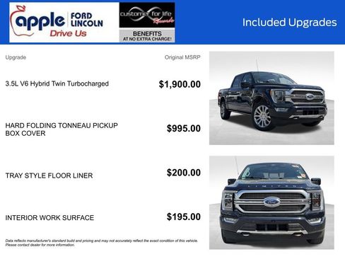 Certified 2022 Ford F150 Limited AWD/4WD image 4