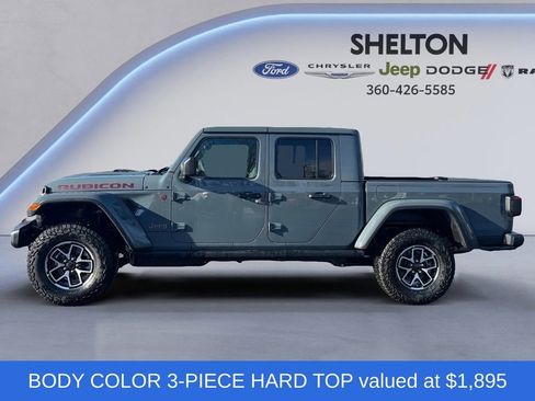 New 2026 Jeep Gladiator Rubicon w/ Steel Power Dome Hood Package AWD/4WD image 3
