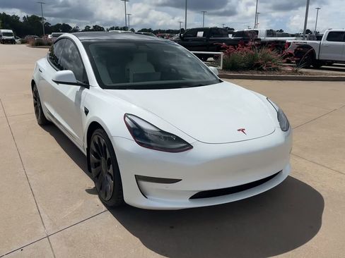 Used 2021 Tesla Model 3 Performance AWD/4WD image 2