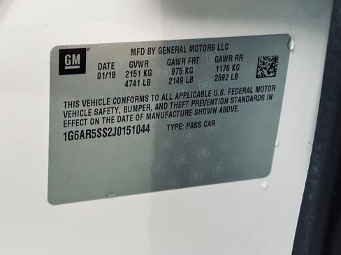 Used 2018 Cadillac CTS Luxury RWD image 50