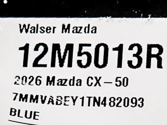 Certified 2026 MAZDA CX-50 2.5 Turbo w/ Weather Package AWD/4WD image 32