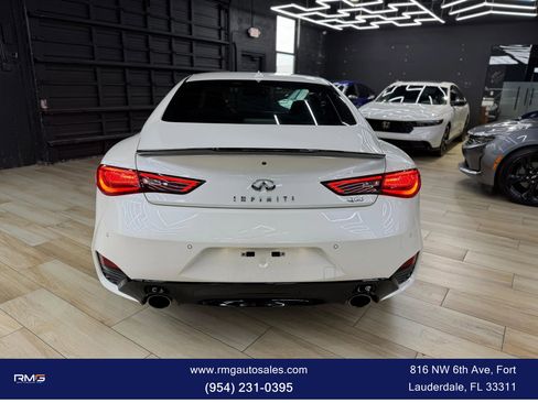 Used 2021 INFINITI Q60 3.0t Luxe w/ Cargo Package RWD image 8