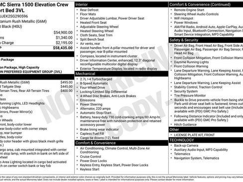 Used 2025 GMC Sierra 1500 Elevation AWD/4WD image 6