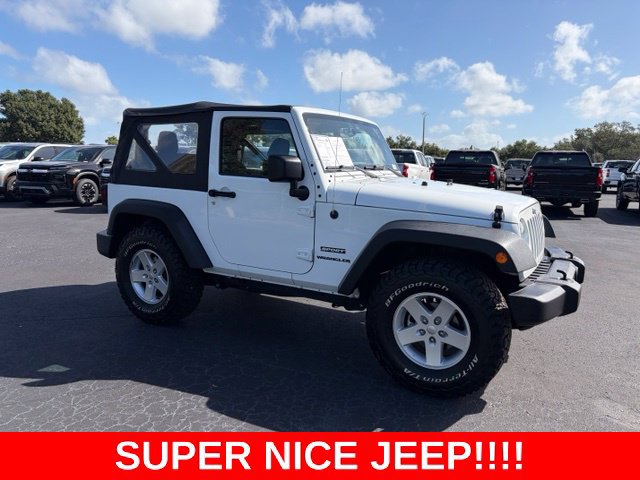 Used 2017 Jeep Wrangler Sport w/ Quick Order Package 24S AWD/4WD image 1