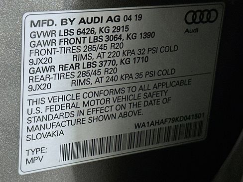 Used 2019 Audi Q7 2.0T Premium AWD/4WD image 25
