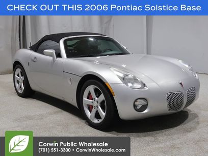 Used 2006 Pontiac Solstice Convertible w/ Premium Package