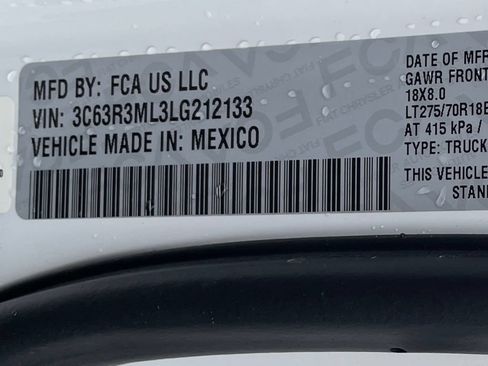 Used 2020 RAM 3500 Laramie AWD/4WD image 32