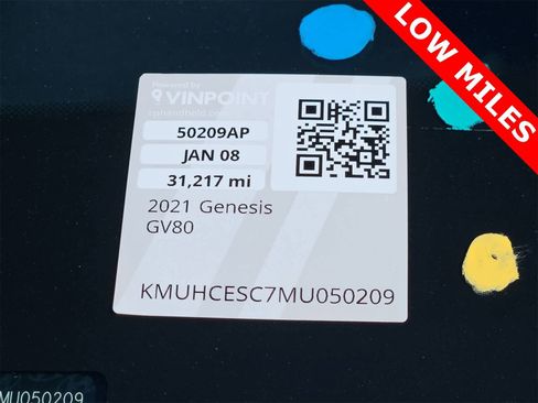Used 2021 Genesis GV80 3.5T image 25